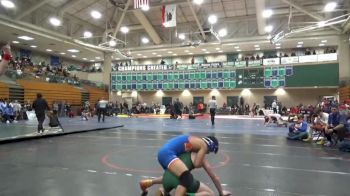 132 lbs Champ. Round 2 - LAYRONZ FRASER, Granite Hills vs Logan Roehl, Yorba Linda