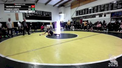 89 lbs Champ. Round 1 - Maximus Durrer, Oakdale vs Damian Loreto, Wright Wrestling Academy