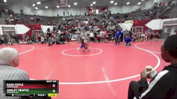 55-56 lbs Round 2 - Oakley Neafus, Franklin WC vs Kash Coyle, Greenwood