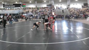 AA 120 lbs Cons. Semi - Brooks Ryan, Dobyns Bennett High School vs Ethan Mayberry, Kirkwood High School
