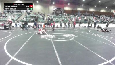130 lbs Quarterfinal - Colton Magana, Redwood WC vs Bryce Enslen, Bruin Elite