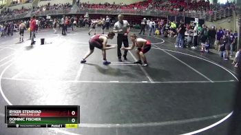 200 lbs Champ. Round 1 - Ryker Stensvad, McCook Wrestling Club vs Dominic Fischer, CWO