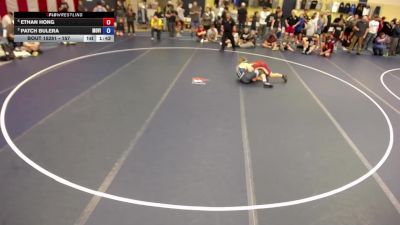 157 lbs Cons. Round 3 - Ethan Hong vs Patch Bulera, Mounds View