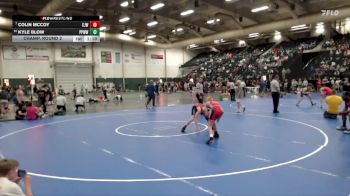 106 lbs Champ. Round 2 - Colin McCoy, Chadron Jr Wrestling vs Kyle Blow, Pikes Peak Warriors Wrestling