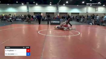 195 lbs Quarterfinal - Dominic Pugliese, Indiana vs Michael Gonzalez, Doral Academy Prep High School Wrestling