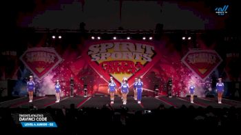 Tristate Athletics - DaVinci Code [2025 L4 Junior - D2 Day 2] 2025 Spirit Sports Myrtle Beach Nationals