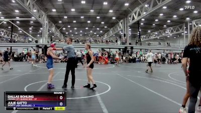 107 lbs Round 1 (8 Team) - Dallas Bohling, Crown City Queens Red vs Julie Gatto, 5forty Lady Brawlers