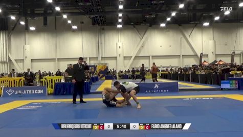 Fábio Angnes Alano vs Breno Henrique Abreu Bittencourt 2024 World IBJJF Jiu-Jitsu No-Gi Championship