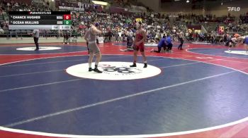 4A 150 lbs Quarterfinal - Ocean Mullins, BERRYVILLE HIGH SCHOOL vs Chance Hughes, Mena