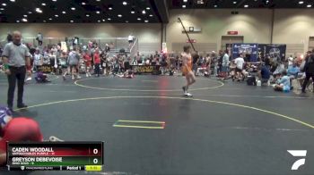 107 lbs Round 2 (6 Team) - Caden Woodall, Untouchables Purple vs Greyson Debevoise, Ohio Gold