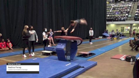 Nadine Farag - Women's Group, Classic Gymnastics Savage - 2021 Women's Xcel Region 4 Championships