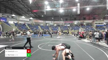 132 lbs Round Of 16 - Kona Fandrich, Darkhorse WC vs Uriah Martinez, Alamosa