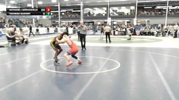 5 - 120 lbs 5th Place Match - Nathaniel Carrasquillo, Riverside vs Tauheed Bashirt, Highland Springs