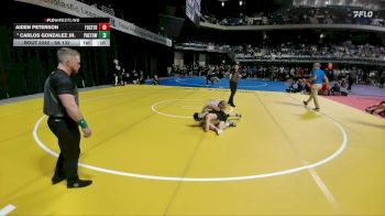 6A 132 lbs Cons. Round 2 - Carlos Gonzalez Jr., Katy Paetow vs Aiden Peterson, Richmond Foster