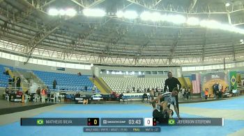 Jeferson vs Matheus 2026 PBJJF Sul Brasileiro Jiu-Jitsu Championships