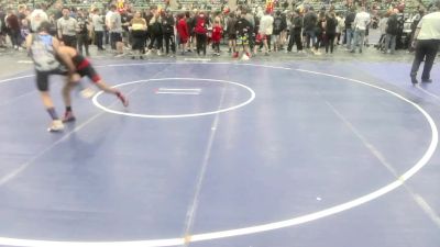 98 lbs Consi Of 4 - Manny Ayala, Red Wave Wrestling vs Jaxon Martinez, Ruby Mountain WC