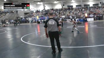 A 113 lbs Quarterfinal - Mainor Baltazar-Juarez, East Ridge High School vs Slade Linton, Eagleville High School