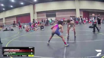 130 lbs Finals (2 Team) - Jaiden Noblezada, Modern Warrior Wrestling vs Jaden Allred, Alpha Elite