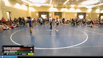 105 lbs Cons. Round 2 - Jayda Mendoza, Roy Wrestling Club vs Elliemay Sorensen, Bear River Wrestling Club