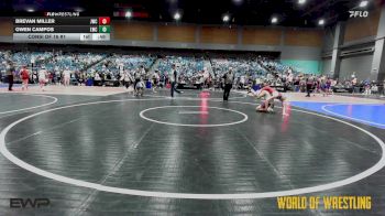 145 lbs Consi Of 16 #1 - Brevan Miller, JWC vs Owen Campos, Lemoore Wrestling Club