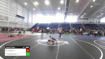 62 lbs Quarterfinal - Mason Trujillo, Aniciete TC vs Freddy Zimmerman, Fearless WC