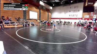 120 lbs Cons. Round 2 - Naomi Nielson, Wheatland vs Grace Morrison, Star Valley