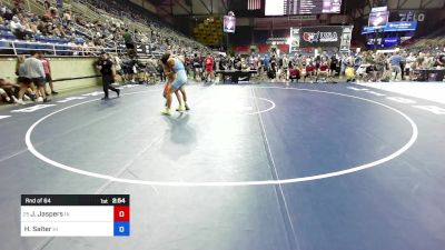 144 lbs Rnd Of 64 - Jase Jaspers, IA vs Ho'Akea Kamanaolana Salter, HI