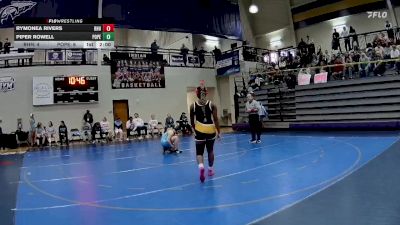 155 lbs Quarterfinals (8 Team) - Piper Rowell, Pope vs Rymonea Rivers, Richmond Hill HS