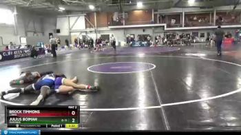 174 lbs Cons. Round 2 - Brock Timmons, Loras vs Julius Boimah, Dubuque