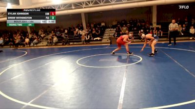 184 lbs Champ. Round 2 - Drew Withington, Pratt Community College vs Zylan Johnson, Cowley College