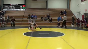 138 lbs Quarterfinal - Sawyer Wieland, Independence vs Wyatt Donohoe, Williamsburg