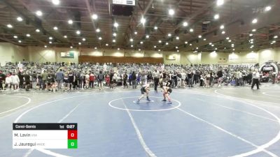 58 lbs Consolation - Miles Lavin, USA Gold vs Jace Jauregui, Madera WC