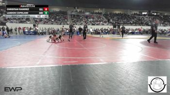 108 lbs Round Of 128 - Christian Ramirez, Collinsville Junior High vs Landon Copeland, Sand Springs Jr High