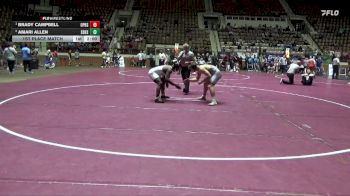 7A 175 lbs 1st Place Match - Brady Campbell, Opelika Hs vs Amari Allen, Smiths Station Hs