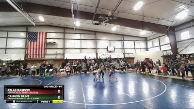 66 lbs Quarterfinal - Atlas Raspopi, Sons Of Atlas Wrestling Club vs Cannon Hunt, Sanderson Wrestling Academy