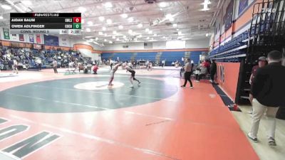 149 lbs Cons. Round 5 - Aidan Baum, Wisconsin - Lacrosse vs Owen Adlfinger, Cornell College