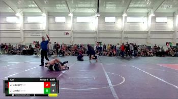 100 lbs Round 7 (10 Team) - Jack Jastal, Ohio Gold 10K vs Jake Causey, Team Diamond Fish