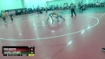 144 lbs Round 5 (16 Team) - Evan Dishman, Florida Pitbulls vs Maxwell Hurlbert, Foxfire Wrestling Club RED