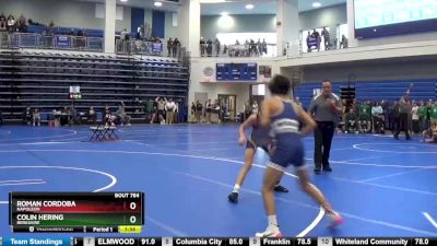 106 lbs Semifinal - Colin Hering, BERKSHIRE vs Roman Cordoba, NAPOLEON