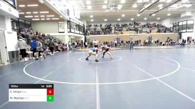 125 lbs Quarterfinal - Chris Vargo, Edinboro vs Matt Marlow, Pittsburgh