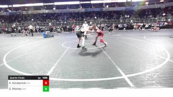 128 lbs Quarterfinal - Andrij Szczesniuk, Kraken vs David Ritchey, Keystone Wrestling Club