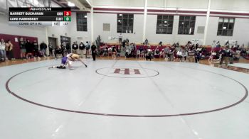113 lbs Consi Of 8 #2 - Barrett Buchanan, Christian Brothers vs Luke Kaminskey, St. Anthony's