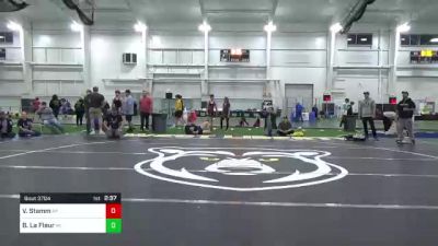 C-120 lbs Consolation - Vincent Stamm, MI vs Brice La Fleur, MI