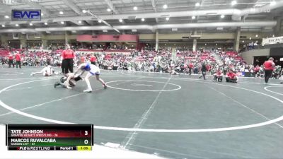 68 lbs Quarterfinal - Marcos Ruvalcaba, Garden City vs Tate Johnson, Greater Heights Wrestling