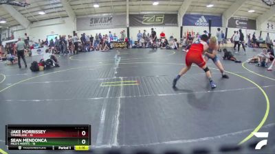 155 lbs Round 4 (6 Team) - Sean Mendonca, MILO`s Misfits vs Jake Morrissey, Timberlane