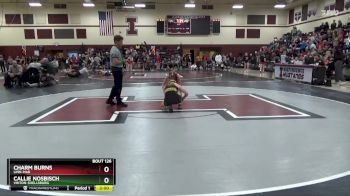 JV-6 lbs Round 3 - Callie Nosbisch, Vinton-Shellsburg vs Charm Burns, Linn-Mar