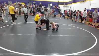 90 lbs Round 1 - Paisley Smith, Tiger Wrestling vs Callaway Boerger, Mid-South Wrestling Academy