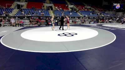 125 lbs Champ. Rd Of 128 - Kayden Dauch, VA vs Sobina Clendaniel, AK