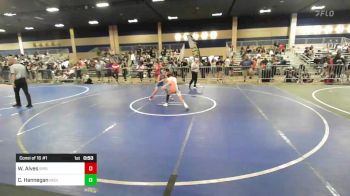 82 lbs Consi Of 16 #1 - Wesley Alves, Spring Hills WC vs Conan Hannegan, Regin WC