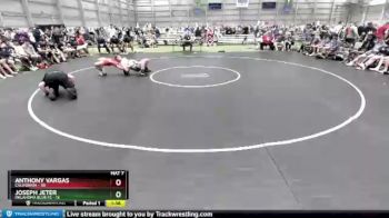 138 lbs Round 2 (8 Team) - Anthony Vargas, California vs Joseph Jeter, Oklahoma Blue FS